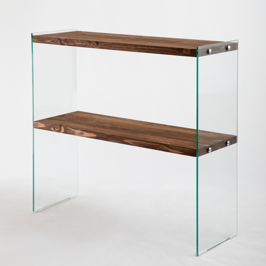 Lentynos dalis VENEDIK 80x90 cm pušis/permatoma