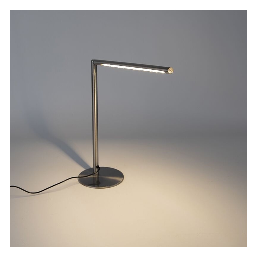 Leuchten Direkt 11011-55 - LED Reguliuojama stalinė lempa DAWDA LED/4,8W/230V