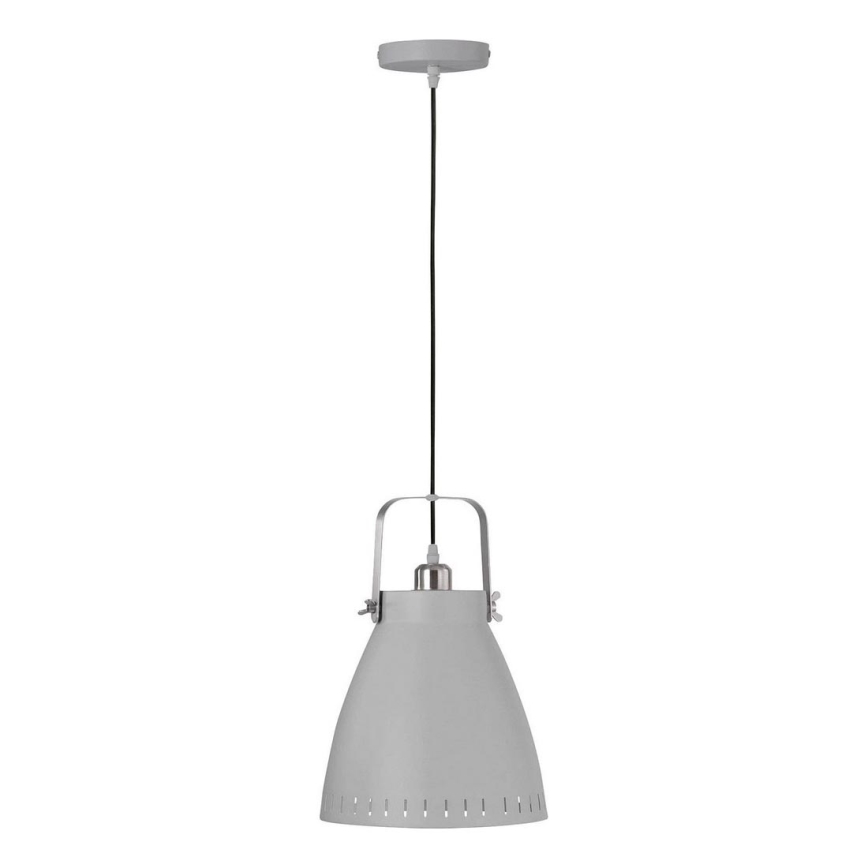 Leuchten Direkt 11059-15 - Pakabinamas sietynas EVA 1xE27/60W/230V diametras 21,5 cm pilka