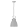 Leuchten Direkt 11059-15 - Pakabinamas sietynas EVA 1xE27/60W/230V diametras 21,5 cm pilka