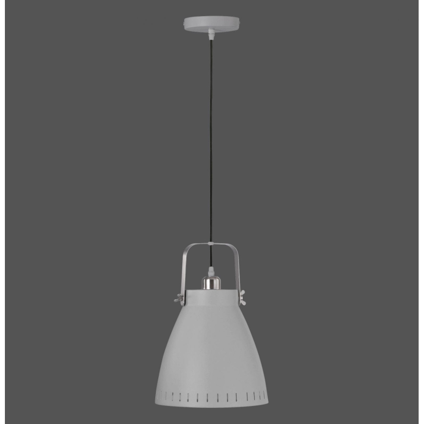 Leuchten Direkt 11059-15 - Pakabinamas sietynas EVA 1xE27/60W/230V diametras 21,5 cm pilka