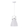Leuchten Direkt 11059-16 - Pakabinamas sietynas EVA 1xE27/60W/230V diametras 21,5 cm balta
