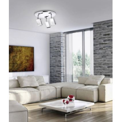 Leuchten Direkt 11243-17 - LED Akcentinis šviestuvas WELLA 3xLED/4,2W/230V