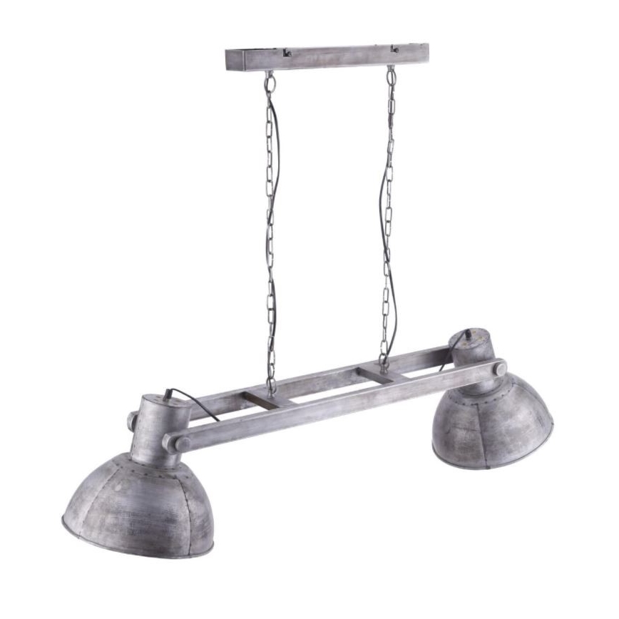 Leuchten Direkt 11483-77 - Pakabinamas sietynas SAMIA 2xE27/25W/230V