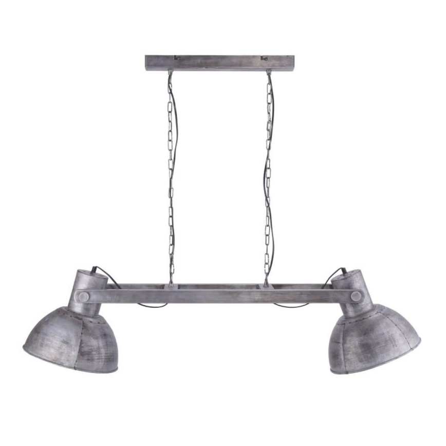 Leuchten Direkt 11483-77 - Pakabinamas sietynas SAMIA 2xE27/25W/230V