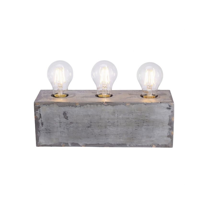 Leuchten Direkt 11498-77 - Stalinė lempa SAMIA 3xE27/25W/230V