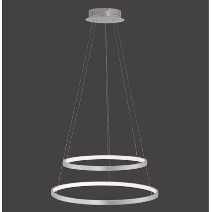 Leuchten Direkt 11525-21 - LED kabantis šviestuvas ant laido CIRCLE LED/15W/230V + LED/25W