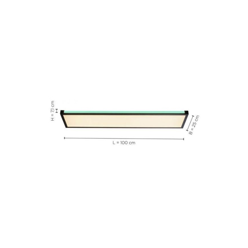 Leuchten Direkt 11622-18 - LED RGB Reguliuojamas lubinsi šviestuvas MARIO LED/29W/230V 2700-5000K + valdymo pultas
