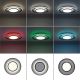 Leuchten Direkt 11627-18 - LED RGB Reguliuojamas šviestuvas ARENDA LED/31W/230V 2700-5000K + valdymo pultas