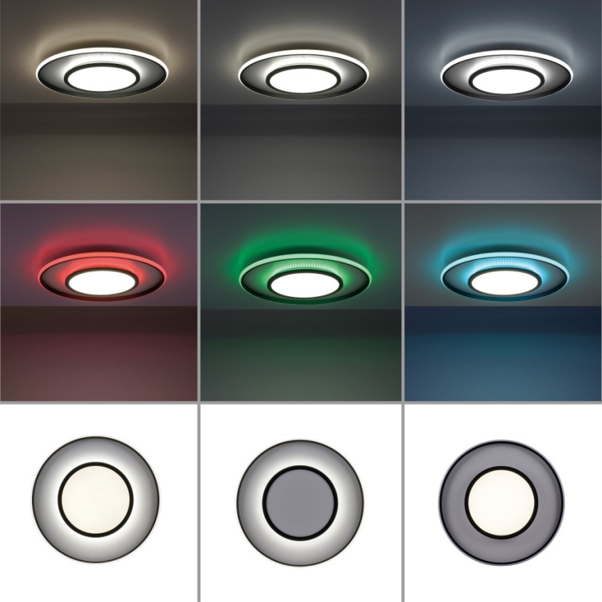 Leuchten Direkt 11627-18 - LED RGB Reguliuojamas šviestuvas ARENDA LED/31W/230V 2700-5000K + valdymo pultas