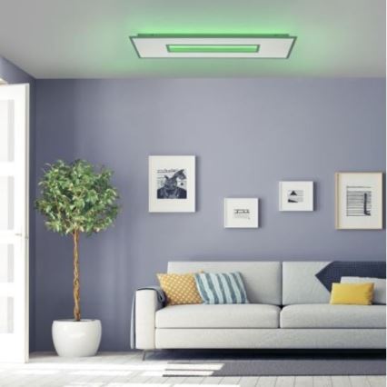 Leuchten Direkt 11646-16 - dimeriuojamas LED RGB lubinis šviestuvas RECESS LED/41W/230V + LED/7,5W + nuotolinis valdymas