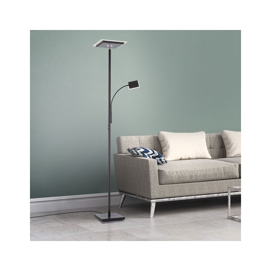 Leuchten Direkt 11710-18 - LED Reguliuojama lempa HANS LED/21,5W/230V + LED/4W
