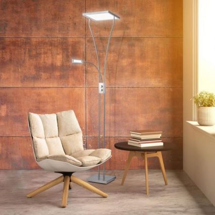 Leuchten Direkt 11722-55 - Pritemdomas LED šviestuvas MARIAN LED/33,5W/230V + LED/3,6W