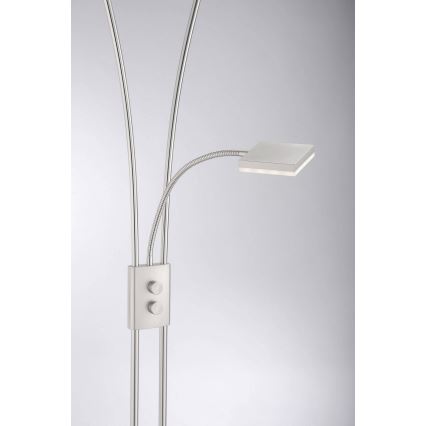 Leuchten Direkt 11776-55-LED Reguliuojamas toršeras HELIA LED/16,8W/230V + 2xLED/3,8W