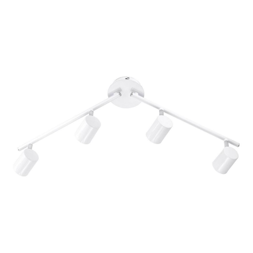 Leuchten Direkt 11944-16 - LED Akcentinis šviestuvas TARIK 4xGU10/5W/230V baltas