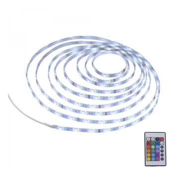 Leuchten Direkt 1210-70-BH - LED RGB Reguliuojama juosta TEANIA 3m 16,2W/12/230V + valdymo pultas