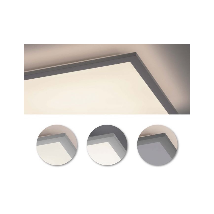 Leuchten Direkt 12204-16 - LED Ant pagrindo montuojamas skydelis FLAT LED/24W/230V