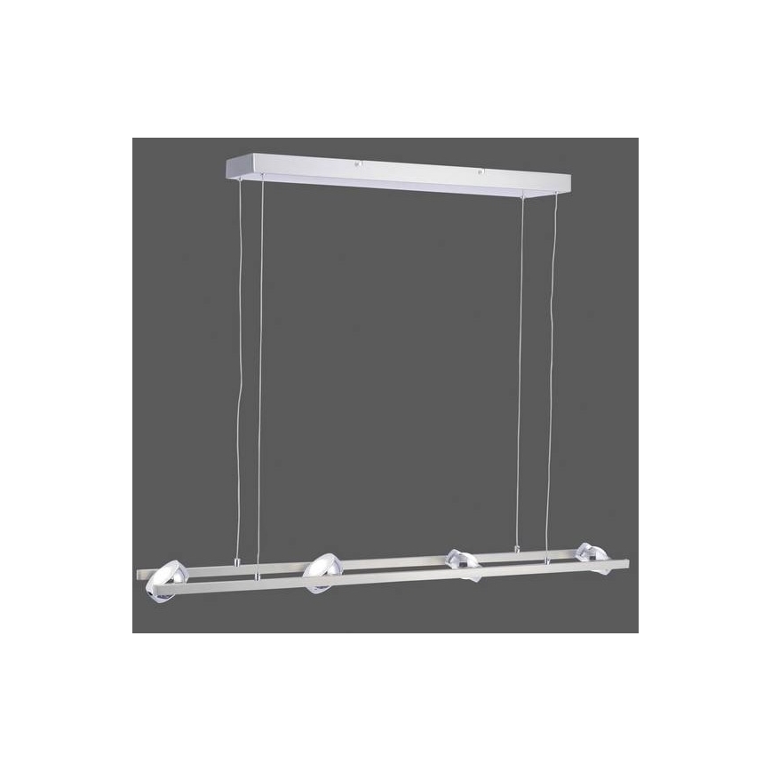 Leuchten Direkt 12470-55 - LED RGB Reguliuojamas pakabinamas sietynas OPTI 8xLED/3W/230V + valdymo pultas