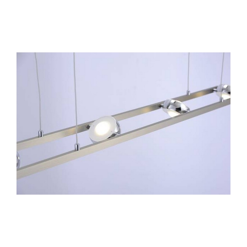 Leuchten Direkt 12470-55 - LED RGB Reguliuojamas pakabinamas sietynas OPTI 8xLED/3W/230V + valdymo pultas