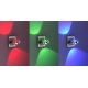 Leuchten Direkt 12471-55 -LED RGBW Reguliuojamas sieninis šviestuvas OPTI LED/6W/230V + valdymo pultas