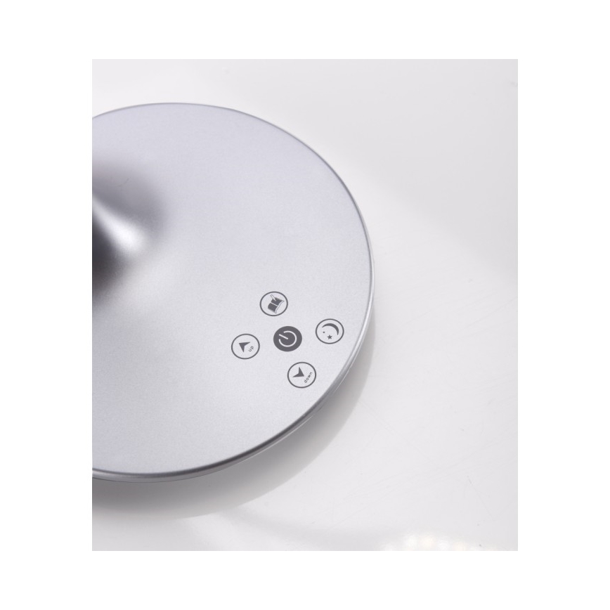 Leuchten Direkt 13061-21 - LED Reguliuojama stalinė jutiklinė lempa RAFAEL LED/5W/230V 2700-6000K sidabro