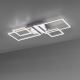 Leuchten Direkt 14030-55 - LED Ant pagrindo montuojamas sietynas IVEN 2xLED/12W/230V + 2xLED/5,5W