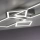 Leuchten Direkt 14030-55 - LED Ant pagrindo montuojamas sietynas IVEN 2xLED/12W/230V + 2xLED/5,5W