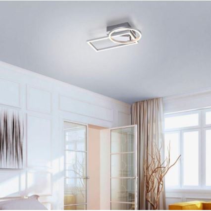 Leuchten Direkt 14031-55 - LED Lubinis šviestuvas IVEN LED/18W/230V