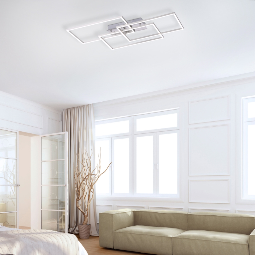 Leuchten Direkt 14151-55 - LED Pritemdomas šviestuvas IVEN 4xLED / 12W / 230V + Valdymo pultas