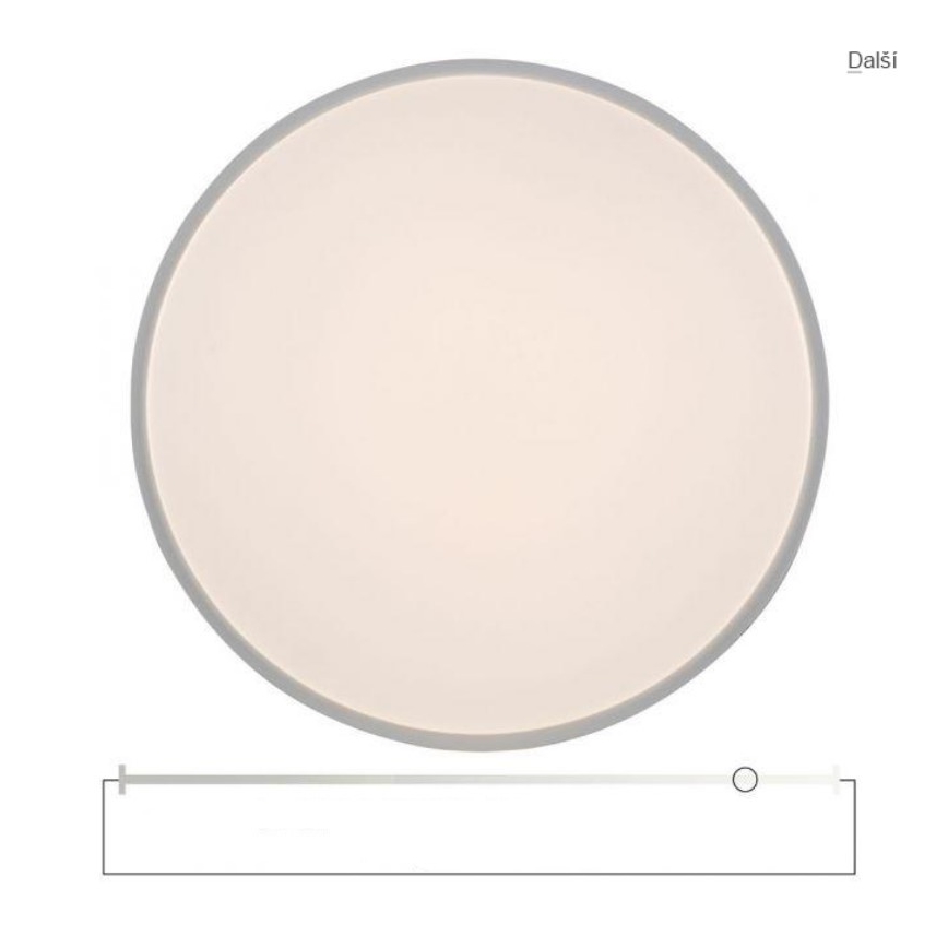 Leuchten Direkt 14208-16 - LED Reguliuojamas lubinis šviestuvas COLIN LED/18W/230V