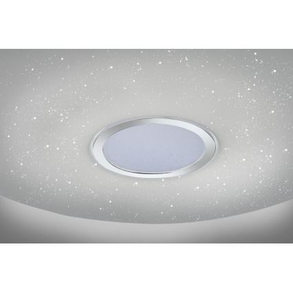 Leuchten Direkt 14228-16-LED Reguliuojamas lubinis šviestuvas JONAS LED/40W/230V + valdymo pultas