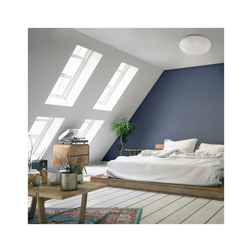 Leuchten Direkt 14241-16 - LED RGB Reguliuojamas lubinis šviestuvas SKYLER LED/5,6W/230V + valdymo pultas