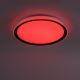 Leuchten Direkt 14339-21 - LED RGB Reguliuojamas lubinis šviestuvas KARI LED/37W/230V Tuya 2700-5000K + valdymo pultas
