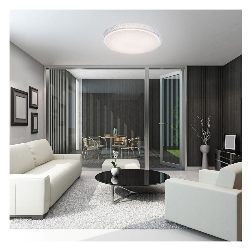 Leuchten Direkt 14372-00 - LED Lubinis šviestuvas FRIDA LED/40W/230V 3000-5000K