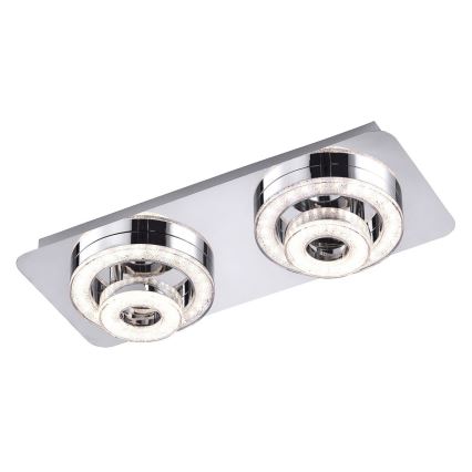 Leuchten Direkt 14521-17 - LED Lubinis šviestuvas TIM 2xLED/2,8W/230V + 2xLED/3,1W