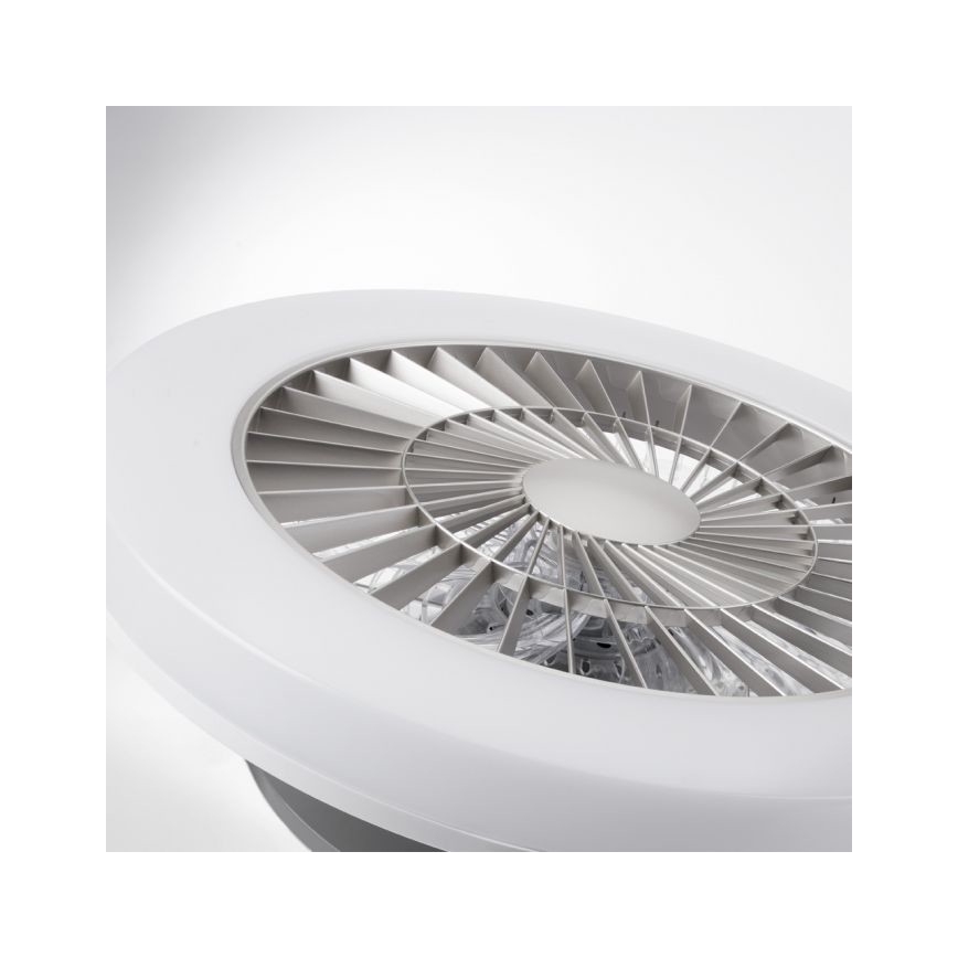 Leuchten Direkt 14645-55 - LED Šviestuvas su ventiliatoriumi LEONARD LED/27W/230V