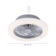 Leuchten Direkt 14645-55 - LED Šviestuvas su ventiliatoriumi LEONARD LED/27W/230V