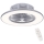 Leuchten Direkt 14646-55 - LED Pritemdomas lubinis šviestuvas su ventiliatoriumi MICHAEL LED/29W/230V + nuotolinio valdymo pultas