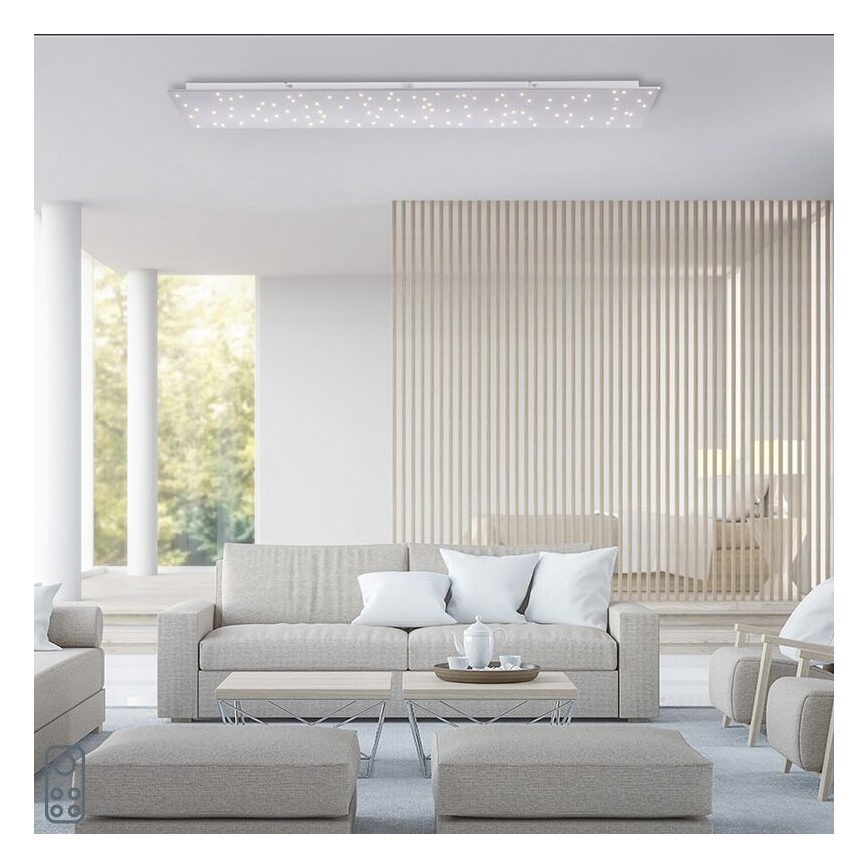 Leuchten Direkt 14672-55 - LED Reguliuojamas lubinis šviestuvas SPARKLE LED/18W/230V 2700-5000K + valdymo pultas