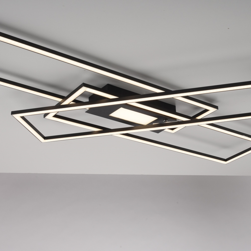 Leuchten Direkt 14693-18 - LED Reguliuojamas lubinis šviestuvas ASMIN LED/48W/230V + valdymo pultas