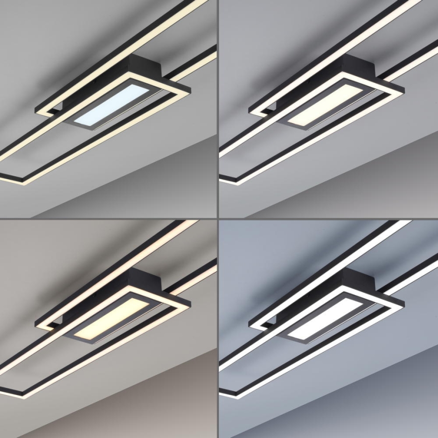 Leuchten Direkt 14696-18 - LED Reguliuojamas ant pagrindo montuojamas sietynas ASMIN LED/45W/230V