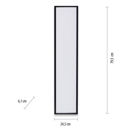 Leuchten Direkt 14741-18 - LED Lubinis šviestuvas FLAT LED/14W/230V