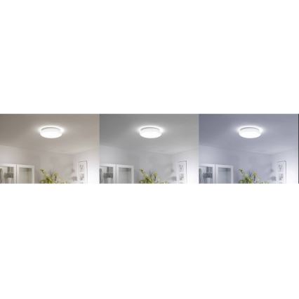 Leuchten Direkt 14742-16 - LED RGB Reguliuojamas lubinis šviestuvas JUPI LOLASMART LED/18W/230V Tuya 2700-5000K + valdymo pultas