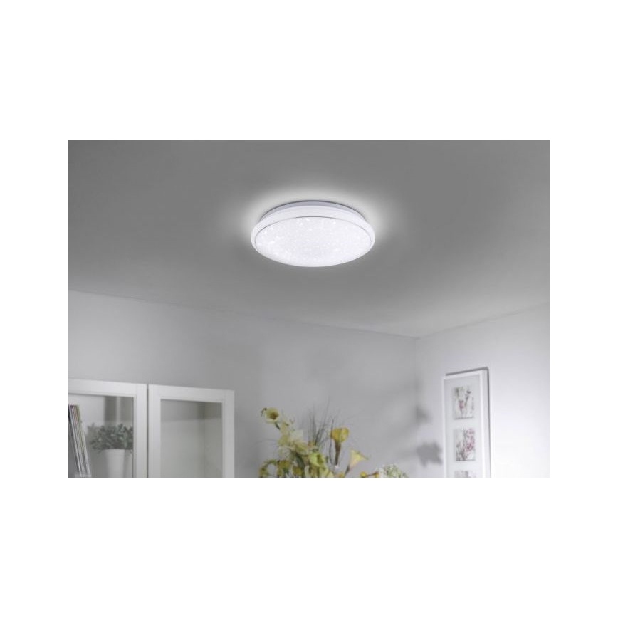 Leuchten Direkt 14743-16 - LED RGB Reguliuojamas lubinis šviestuvas JUPI LED/28W/230V Tuya 2700-5000K + valdymo pultas