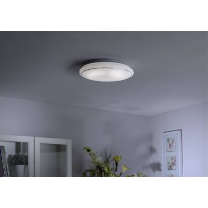 Leuchten Direkt 14744-16 - LED RGB Reguliuojamas lubinis šviestuvas JUPI LOLASMART LED/32W/230V + valdymo pultas