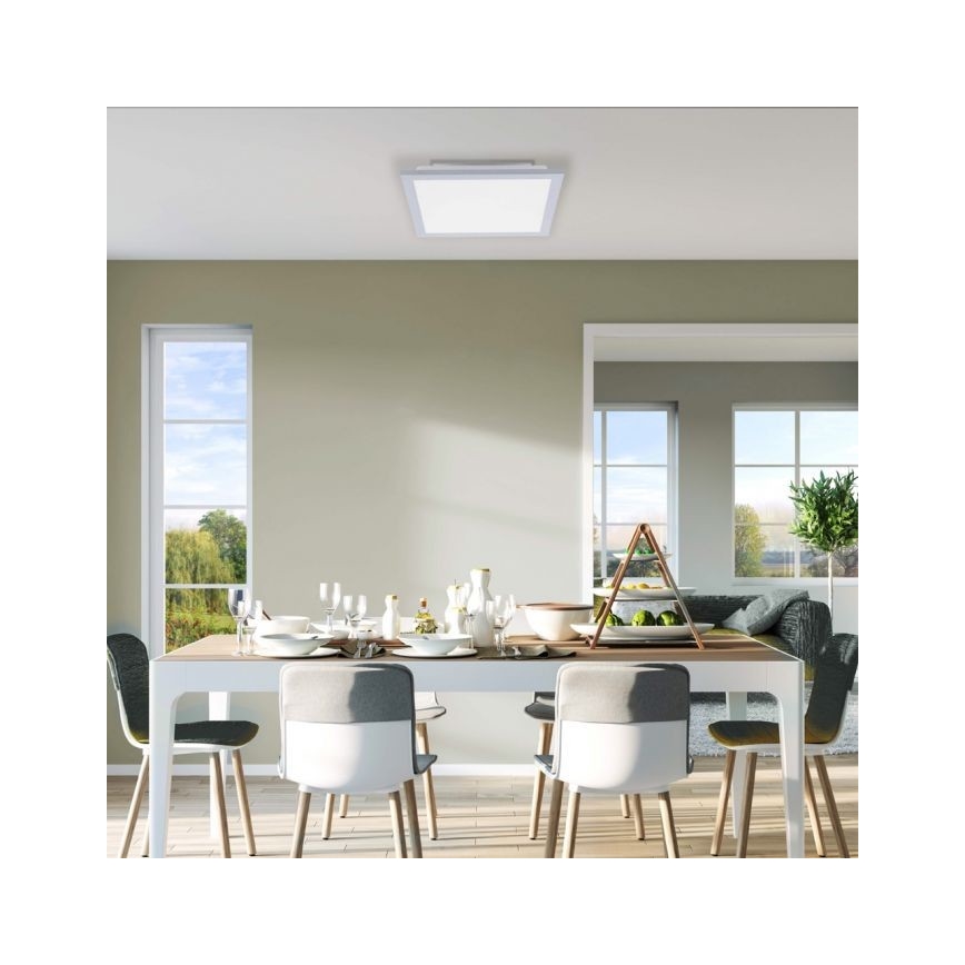 Leuchten Direkt 14750-21 - LED Lubinis šviestuvas FLAT LED/12W/230V