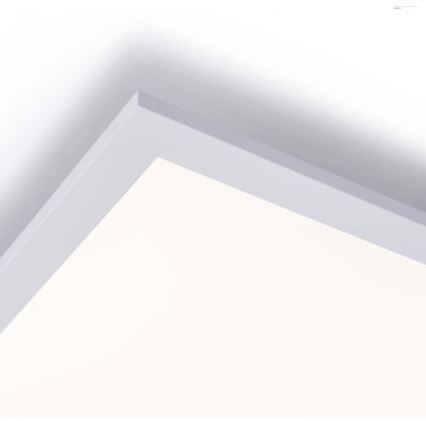 Leuchten Direkt 14757-21- LED Reguliuojamas ant pagrindo montuojamas skydelis FLAT LED/36W/230V 2700-5000K sidabras + valdymo pultas