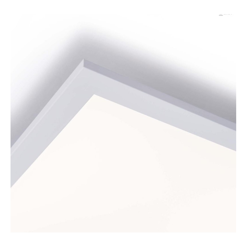 Leuchten Direkt 14757-21- LED Reguliuojamas ant pagrindo montuojamas skydelis FLAT LED/36W/230V 2700-5000K sidabras + valdymo pultas