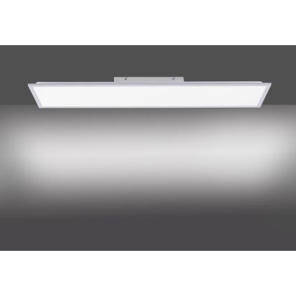 Leuchten Direkt 14757-21- LED Reguliuojamas ant pagrindo montuojamas skydelis FLAT LED/36W/230V 2700-5000K sidabras + valdymo pultas