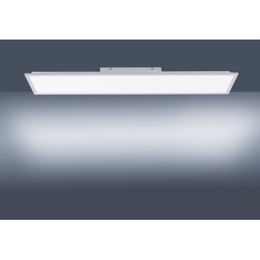 Leuchten Direkt 14757-21- LED Reguliuojamas ant pagrindo montuojamas skydelis FLAT LED/36W/230V 2700-5000K sidabras + valdymo pultas
